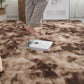 🌈 50% DE RÉDUCTION ! 🐾 Tapis de Sol en Peluche à Couleur Dégradée – Ultra-Doux, Antidérapant & Grand Confort 🏠