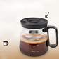 ☕ 60% DE RÉDUCTION! ✨ Mug à Café Style Cafetière en Verre avec Couvercle – Élégant, Résistant & Parfait Pour Les Amateurs de Café 💖