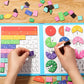 🧩 60% DE RÉDUCTION ! 🏆 Puzzle de Fractions Magnétiques pour Enfants – Apprentissage Ludique, Pièces Aimantées & Design de Livre Pratique 📚