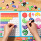 🧩 60% DE RÉDUCTION ! 🏆 Puzzle de Fractions Magnétiques pour Enfants – Apprentissage Ludique, Pièces Aimantées & Design de Livre Pratique 📚