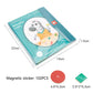 🧩 60% DE RÉDUCTION ! 🏆 Puzzle de Fractions Magnétiques pour Enfants – Apprentissage Ludique, Pièces Aimantées & Design de Livre Pratique 📚