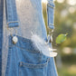 👖 50% DE RÉDUCTION ✨ Salopette débardeur en jeans – Coupe large & légère – Décontractée, pratique & parfaite pour les journées chaudes, la plage ou les festivals 🌞