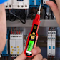 ⚡ 50% DE RÉDUCTION! 🔍 Testeur de Tension Sans Contact – Détection AC 12-1000V, Écran LCD avec Rétro-Éclairage & Indication par Bip et Lumière 🛡️