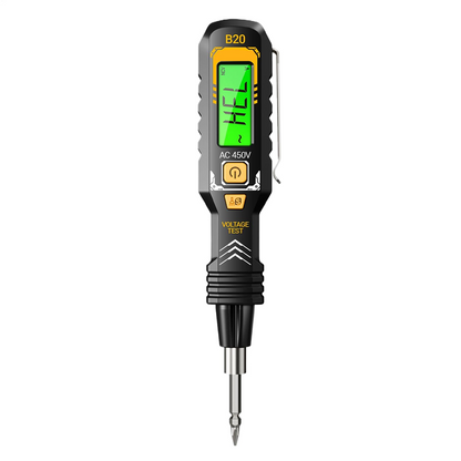⚡ 50% DE RÉDUCTION! 🔍 Testeur de Tension Sans Contact – Détection AC 12-1000V, Écran LCD avec Rétro-Éclairage & Indication par Bip et Lumière 🛡️