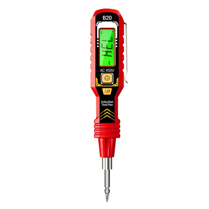 ⚡ 50% DE RÉDUCTION! 🔍 Testeur de Tension Sans Contact – Détection AC 12-1000V, Écran LCD avec Rétro-Éclairage & Indication par Bip et Lumière 🛡️