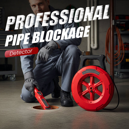 🔧 60% DE RÉDUCTION! 📏 Détecteur Professionnel de Bouchons – Mesure de Profondeur, Caméra HD Étanche & Écran LCD pour Diagnostics Précises 🚿
