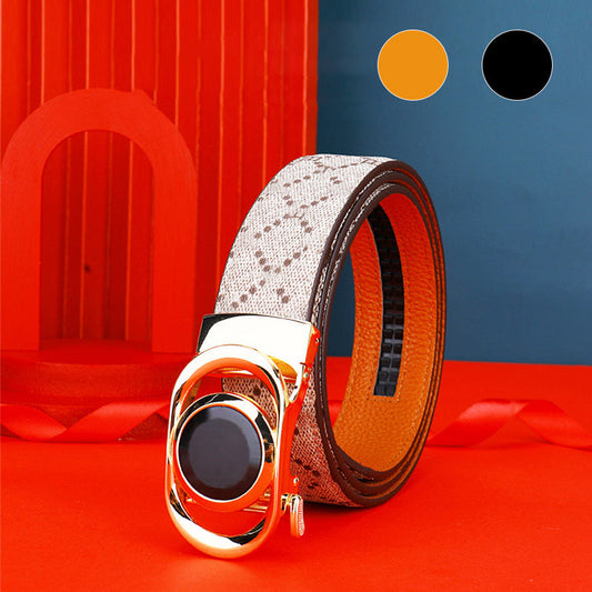 🧥 60% DE RÉDUCTION ! 🤵 Ceinture en cuir à boucle automatique pour homme – Style minimaliste, Cuir véritable & Ajustement facile ✨