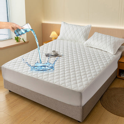 🛏️ 60% DE RÉDUCTION ! 🛡️ Ensemble housse de matelas et taies d'oreiller imperméable – Anti-acarien, Doux au toucher & Facile à laver ✨