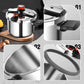 🍲 50% DE RÉDUCTION! 🔥 Cocotte-Minute en Acier Inoxydable – Polyvalente, Sécurisée, Compatible Avec Toutes Les Plaques De Cuisson & Parfaite Pour Une Cuisson Rapide Et Saine 🥘