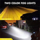 🏍️ 50% DE RÉDUCTION 💡 Feux auxiliaires LED moto – 4500 Lumens, 2 modes (jaune/blanc) & IP67 – Visibilité renforcée, étanches – idéaux pour la route ou le tout-terrain 🔦🌧️✨
