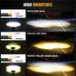 🏍️ 50% DE RÉDUCTION 💡 Feux auxiliaires LED moto – 4500 Lumens, 2 modes (jaune/blanc) & IP67 – Visibilité renforcée, étanches – idéaux pour la route ou le tout-terrain 🔦🌧️✨