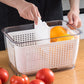 🥗 50% DE RÉDUCTION ! 🎁 Conteneur de Stockage pour Fruits & Légumes Frais – Maintient la Fraîcheur, Design Aéré & Économe en Espace 🧊