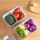 🥗 50% DE RÉDUCTION ! 🎁 Conteneur de Stockage pour Fruits & Légumes Frais – Maintient la Fraîcheur, Design Aéré & Économe en Espace 🧊