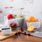 🥗 50% DE RÉDUCTION ! 🎁 Conteneur de Stockage pour Fruits & Légumes Frais – Maintient la Fraîcheur, Design Aéré & Économe en Espace 🧊