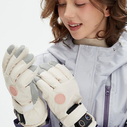 🧤 60% DE RÉDUCTION! ⚡ Gants Chauffants Électriques – Antidérapants, Coupe-Vent & 3 Niveaux de Chaleur Réglables pour l‘Hiver ❄️