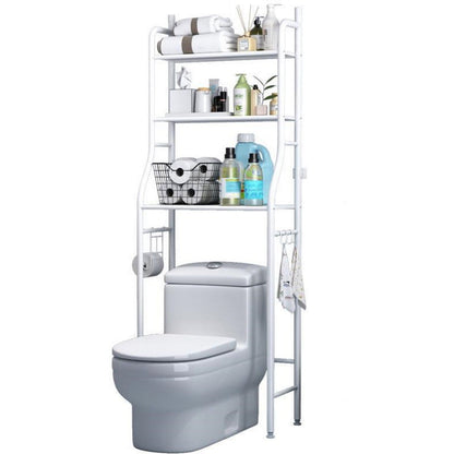 🚽 60% DE RÉDUCTION! 🛁 Étagère de Rangement 3 Niveaux pour Toilettes – Économiseur d‘Espace, Installation Facile & Support Jusqu‘à 20kg 📦