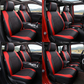 🚗 60% DE RÉDUCTION ! ✨ Housses de Siège Voiture Cuir 9 Pièces 2026 – Universelles, Compatibles Airbag & Matelassées Luxe 💺