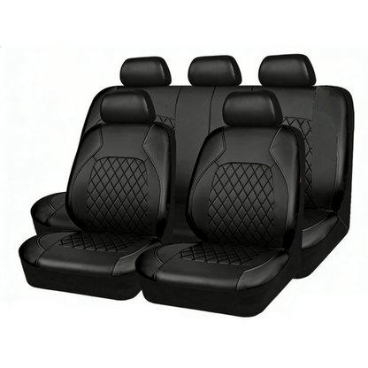 🚗 60% DE RÉDUCTION ! ✨ Housses de Siège Voiture Cuir 9 Pièces 2026 – Universelles, Compatibles Airbag & Matelassées Luxe 💺