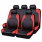 🚗 60% DE RÉDUCTION ! ✨ Housses de Siège Voiture Cuir 9 Pièces 2026 – Universelles, Compatibles Airbag & Matelassées Luxe 💺