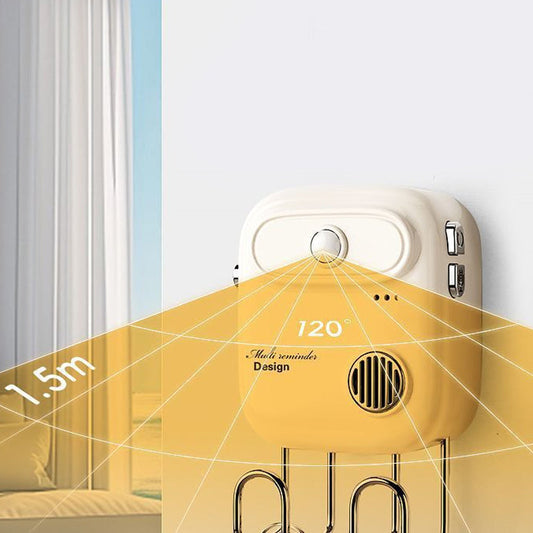 🎤 50% DE RÉDUCTION ! 🏠 Capteur Infrarouge Intelligent avec Rappel Vocal Enregistrable – Détection Précise, Message Personnalisable & Installation Facile 🔊