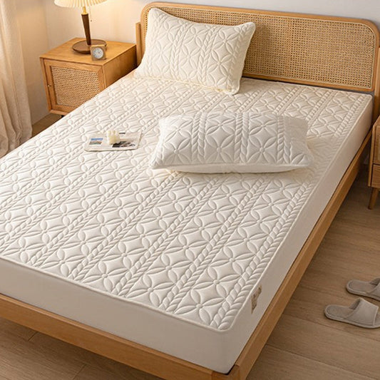 🛏️ 50% DE RÉDUCTION ! 🛡️ Protège-Matelas Imperméable Matelassé – Doux au Toucher, Lavable en Machine & Anti-Allergène 🌙