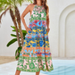 👗 50% DE RÉDUCTION ⏰ Robe ample à imprimé audacieux pour femme – Tissu fluide, coupe décontractée & design unique – parfaite pour l’été, les voyages ou un look artistique au quotidien 🎨