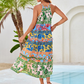 👗 50% DE RÉDUCTION ⏰ Robe ample à imprimé audacieux pour femme – Tissu fluide, coupe décontractée & design unique – parfaite pour l’été, les voyages ou un look artistique au quotidien 🎨
