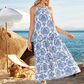 👗 50% DE RÉDUCTION ⏰ Robe ample à imprimé audacieux pour femme – Tissu fluide, coupe décontractée & design unique – parfaite pour l’été, les voyages ou un look artistique au quotidien 🎨