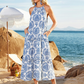 👗 50% DE RÉDUCTION ⏰ Robe ample à imprimé audacieux pour femme – Tissu fluide, coupe décontractée & design unique – parfaite pour l’été, les voyages ou un look artistique au quotidien 🎨