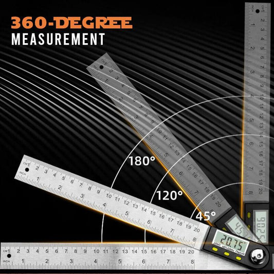 📐 60% DE RÉDUCTION ! 📏 Rapporteur Numérique – Mesure Précise, Écran LCD Clair & Design Ergonomique 🛠️