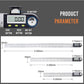 📐 60% DE RÉDUCTION ! 📏 Rapporteur Numérique – Mesure Précise, Écran LCD Clair & Design Ergonomique 🛠️