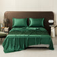🛏️ 50% DE RÉDUCTION ! ✨ Drap Plat en Satin Uni – Toucher Extrêmement Doux, Sensation Apaisante & Idéal pour le Sommeil 😴