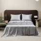 🛏️ 50% DE RÉDUCTION ! ✨ Drap Plat en Satin Uni – Toucher Extrêmement Doux, Sensation Apaisante & Idéal pour le Sommeil 😴