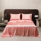 🛏️ 50% DE RÉDUCTION ! ✨ Drap Plat en Satin Uni – Toucher Extrêmement Doux, Sensation Apaisante & Idéal pour le Sommeil 😴