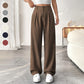 👖 60% DE RÉDUCTION ! ✨ Pantalon Large à Taille Haute pour Femme – Coupe Flatteuse, Tissu Confortable & Style Tendance 👗