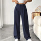 👖 60% DE RÉDUCTION ! ✨ Pantalon Large à Taille Haute pour Femme – Coupe Flatteuse, Tissu Confortable & Style Tendance 👗