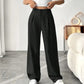 👖 60% DE RÉDUCTION ! ✨ Pantalon Large à Taille Haute pour Femme – Coupe Flatteuse, Tissu Confortable & Style Tendance 👗