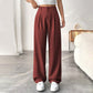 👖 60% DE RÉDUCTION ! ✨ Pantalon Large à Taille Haute pour Femme – Coupe Flatteuse, Tissu Confortable & Style Tendance 👗