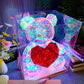 🧸 60% DE RÉDUCTION ! ✨ Ours Lumineux Coloré – Changement de Couleurs, Câlin Réconfortant & Parfait Cadeau Romantique 💖
