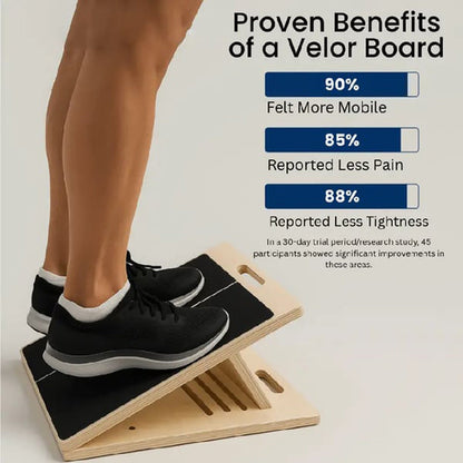 🏋️ 50% DE RÉDUCTION! 🪵 Planche stretching mollets – Réglable & installation rapide ✨
