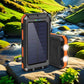 ⚡Portable Solar Power Bank – Solar Powered Charger with Dual LED🔋