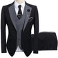 🤵 50% DE RÉDUCTION ! ✨ Costume de Mariage Moderne aux Couleurs Contrastées – Coupe Élégante, Design Raffiné & Look de Cérémonie 💍