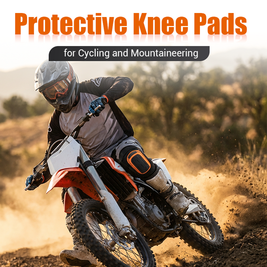 🚴 60% DE RÉDUCTION ! ⛰️ Genouillères de Protection pour Cyclisme & Alpinisme – Renforcées, Respirantes & Maintien Optimal 🛡️