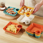 🍽️ ACHETEZ 2, OFFERT 1! ✨ Assiette à Snacks et Apéritifs – Récipient à Sauce Intégré, Pratique & Facile à Nettoyer 🥄