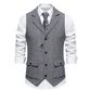 👔 60 % DE RÉDUCTION MAINTENANT ! ✨ Gilet de costume classique en tweed à chevrons pour homme – Texture élégante, coupe ajustée et style vintage 🧥