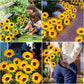 🌻 50% DE RÉDUCTION ☀️ Lampes solaires tournesol étanches – Pétales réalistes & IP65 – Allumage automatique, 8–12 h d’éclairage – parfaites pour le jardin ou la terrasse 🌿✨🏡