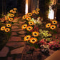 🌻 50% DE RÉDUCTION ☀️ Lampes solaires tournesol étanches – Pétales réalistes & IP65 – Allumage automatique, 8–12 h d’éclairage – parfaites pour le jardin ou la terrasse 🌿✨🏡