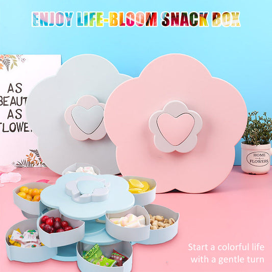 🎁 50% DE RÉDUCTION ! 🍱 Boîte à Collation Bloo – Cadeau Créatif – Design Amusant, Compartiments Multiples & Réutilisable 🌈