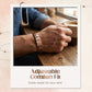 ⌚ 50% DE RÉDUCTION ! ✨ Bracelet à Maillons Rétro en Bronze Ajustable – Design Vintage, Fermeture Sécurisée & Finition Robuste 🎁