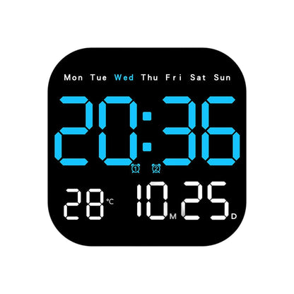 ⏰ 50% DE RÉDUCTION ! 📱 Réveil Numérique Multifonctionnel pour Maison & Bureau – Grand Affichage, Alarme, Calendrier & Température 🏠